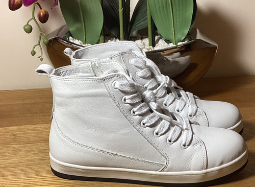 Adesso leather zip high top - leather,