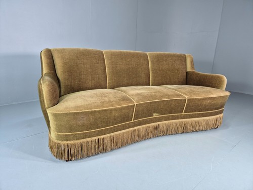 Vintage danish banana sofa - ,