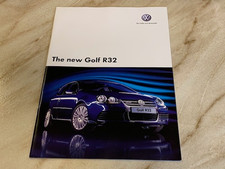 Volkswagen Golf R32 Mk5 2005 2006 Brochure 