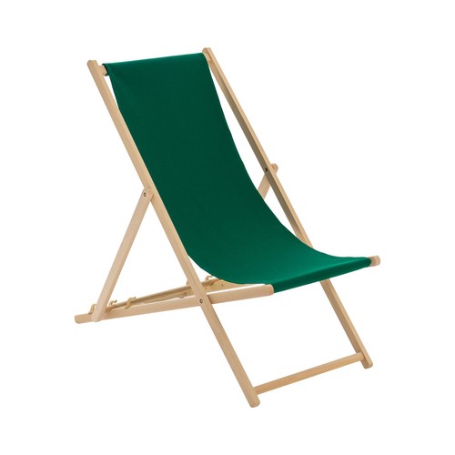 Folding wooden deck chair - deck,