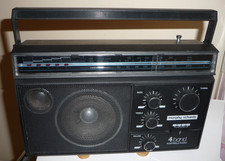 Morphy Richards R135 4-band Transistor Portable Radio Mains/Battery - For Spares