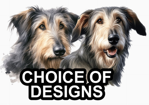 Irish wolfhound self adhesive - wolfhound,