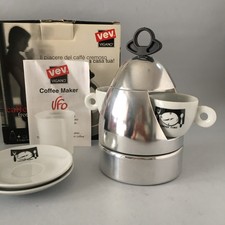 Rara Caffettiera UFO Vev Vigano moka by Vinod Gangotra UNUSED VINTAGE