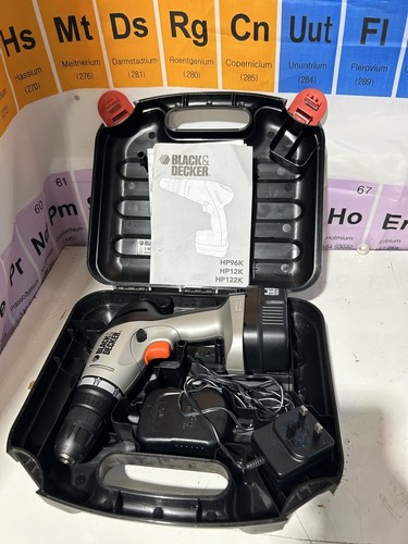 Black decker hp122 cordless - decker,