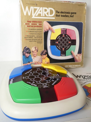 Wizard video tech 1987 led - wizard,