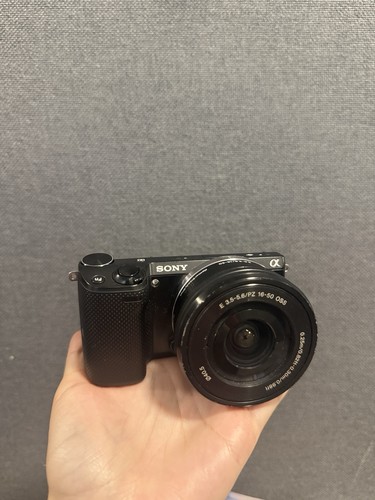 Sony nex camera - with, lense