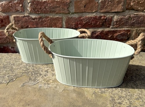 Set green oval tapered - of, 2