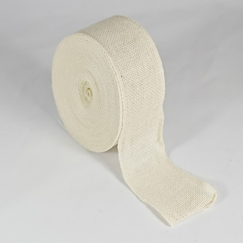 Cream hessian burlap shabby - cream-,
