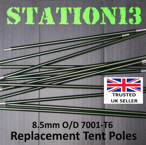 Replacement alloy tent poles - alloy,