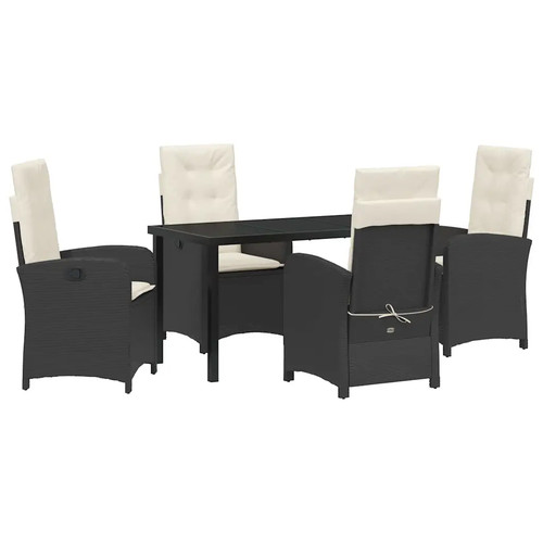 Garden dining set with cushion - set,