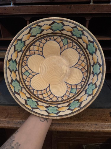 Royal cauldon footed bowl - royal, art