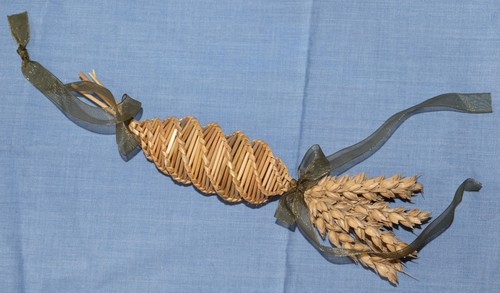 Corn dolly handmade decoration - dolly,