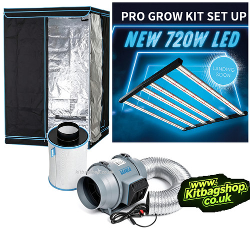 Grow tent kit 720w led - kit,