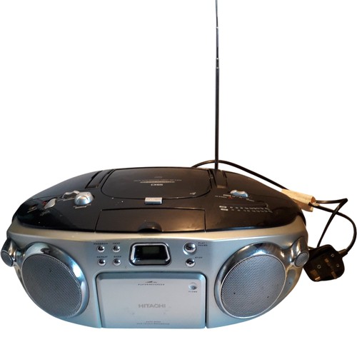 Hitachi boombox cd - boombox, radio