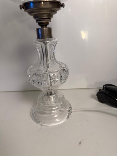Hand cut crystal hurricane - hand,