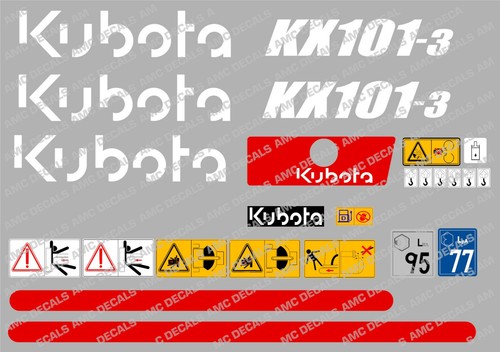 Kubota kx101 mini - kx101-3, digger