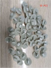 50 FOR VAUXHALL VIVARO SIDE DOOR MOULDING TRIM CLIPS EXTERIOR PANEL GREY PLASTIC