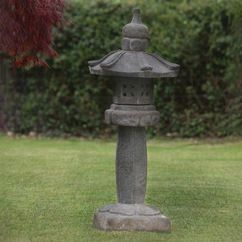 Straight japanese pagoda stone - straight,