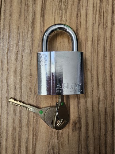 Abloy 330 padlock key access - abloy, 2-key