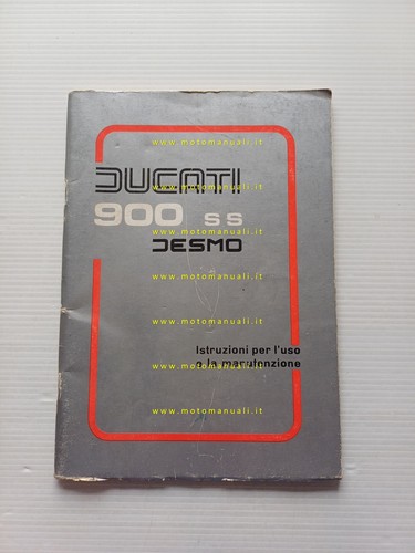 Ducati 900 1980 maintenance - 900,