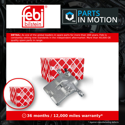 Brake caliper rear left - caliper,