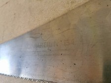 VINTAGE TYZACK NON PAREIL 154 26" 5TPI PANEL SAW REF1104