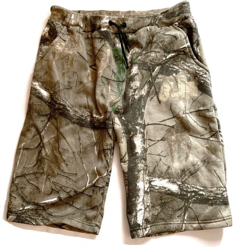 Mens oak tree camo shorts - oak,