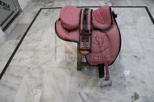 Leather saddle treeless free - saddle,
