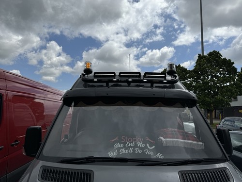 Black roof light - black,