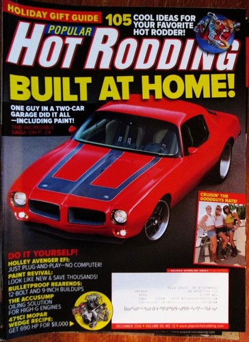Popular hot rodding magazine - hot,