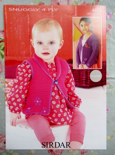 Sirdar crochet pattern 4473 - sirdar,