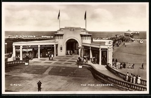 Skegness the pier - the, pier,