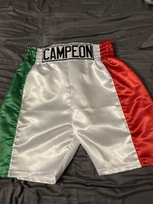 MEXICO BOXING TRUNKS SHORTS CUSTOM MARCO BARRERA ERIK MORALES CAMPEON MARQUEZ