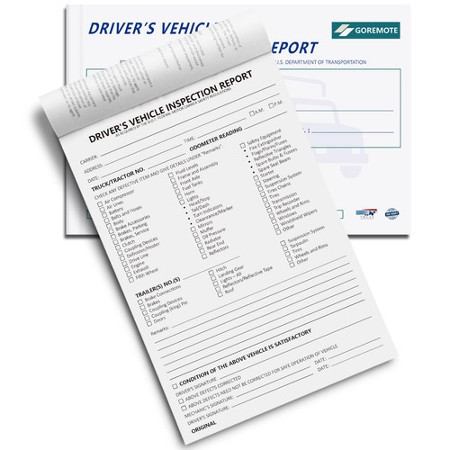 Truck driver daily - truck, trip