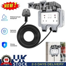 OUTDOOR SOCKET WEATHERPROOF