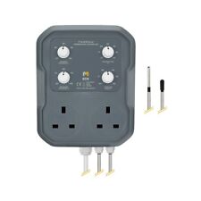 Mission Controls® TwinFan™ Temperature & Humidity Fan Speed Controller