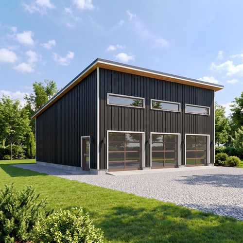 Contemporary garage - contemporary,