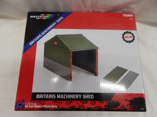 Britains machinery shed 43357 - britains,