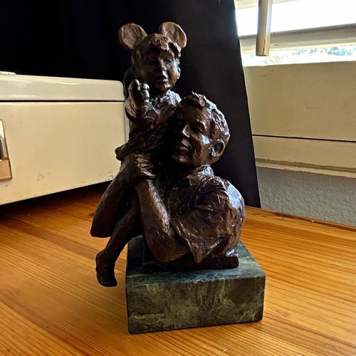 Bronze child adult - &,