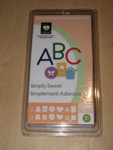 New cricut font cartridge - ,