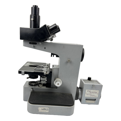 Leitz orthoplan microscope - leitz,