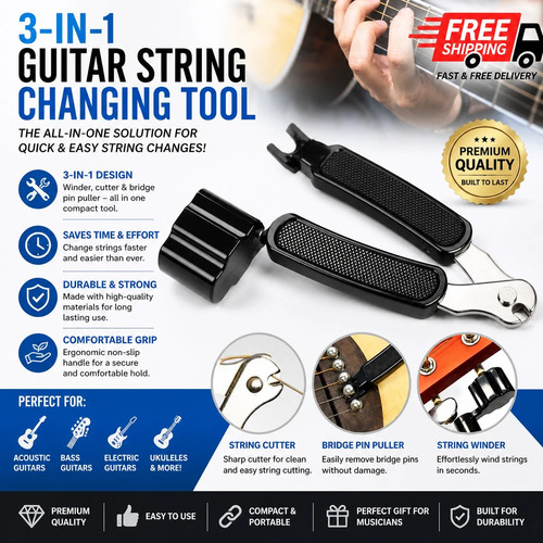 Guitar string winder 1 - guitar,