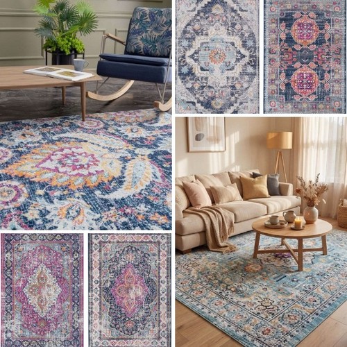 The rugs vintage area - the,