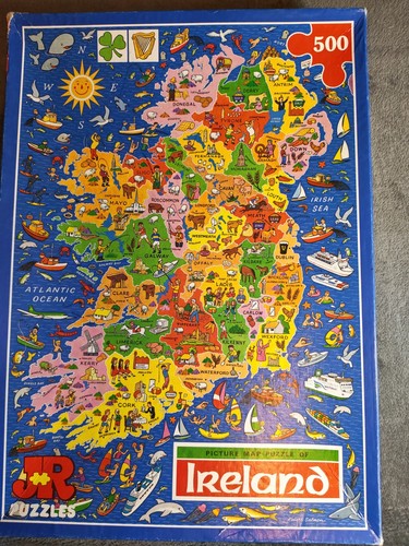 Picture map puzzle - picture, of