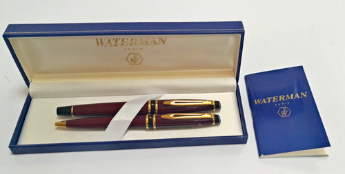 Boxed waterman expert burgundy - expert,