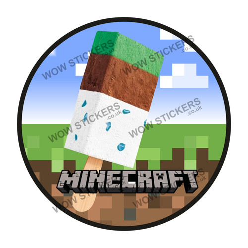 Ice cream van sticker