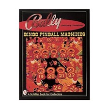 Schiffer Book Bally Bingo Pinball Machines VG+/NM