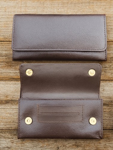Real genuine leather dark - genuine,