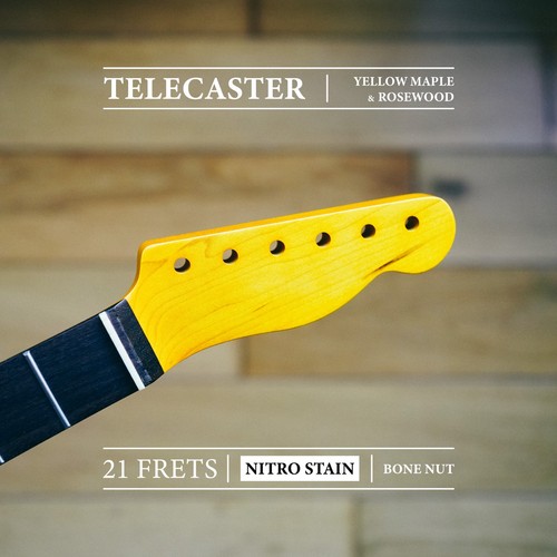 Telecaster neck yellow - neck,