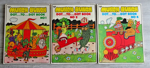 The munch bunch book - lot, x3